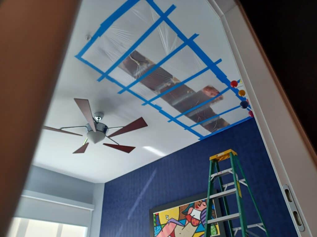 Bicalho Painting &Amp; Drywall Repair – Your Trusted Choice In Palm Bay, Fl &Amp; Brevard County, Fl Before drywall ceiling repair in Melbourne FL